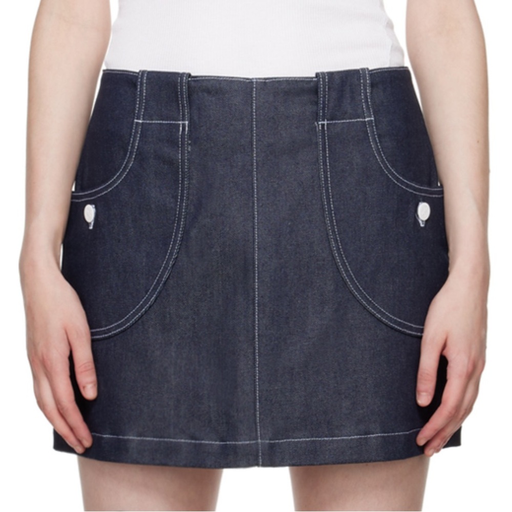 A.P.C. Katie Holmes Denim Skirt